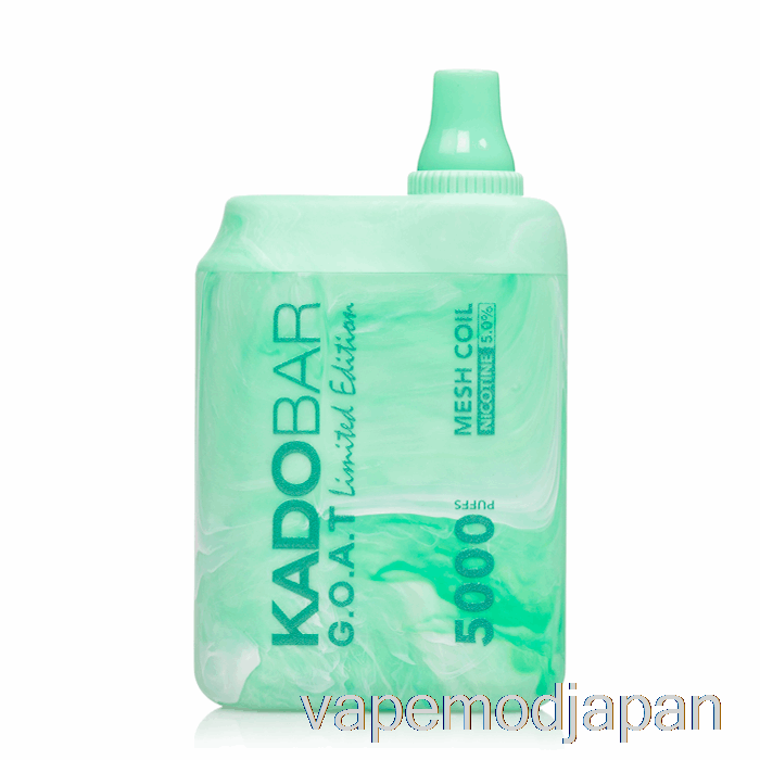 Vape Mod Kado Bar Br5000 使い捨て ザ リアル マイアミ ミント